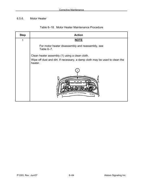 Models 5E, 5F, 5G & 5H Electric Switch Machines: Single ... - Alstom