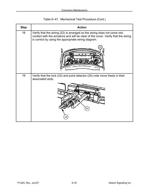 Models 5E, 5F, 5G & 5H Electric Switch Machines: Single ... - Alstom