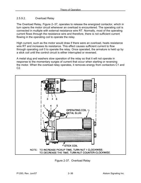 Models 5E, 5F, 5G & 5H Electric Switch Machines: Single ... - Alstom