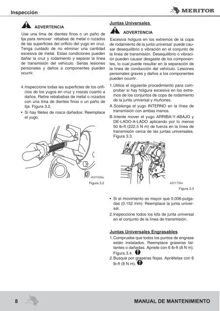 MANUAL DE MANTENIMIENTO - Meritor