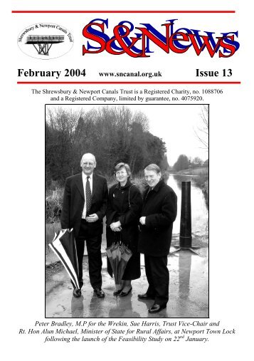 February 2004 - Shrewsbury & Newport Canals Trust