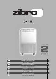 ZIBRO KAMIN R 22C OPERATING INSTRUCTIONS MANUAL Pdf Download
