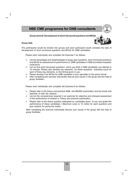 NBE CME programme for DNB consultants - National Board Of ...