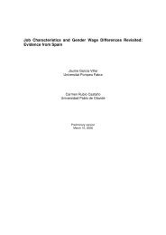 Job Characteristics and Gender Wage Differences Revisited ... - ALdE