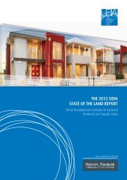 the 2012 udia state of the land report - Urban Development Institute ...