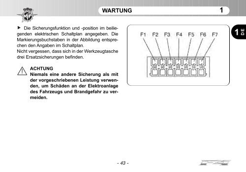 MV Agusta F4 Wartungshandbuch - Leu Tuning GmbH