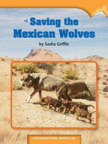 Lesson 10:Saving the Mexican Wolves