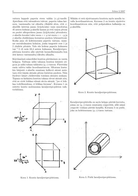 PDF-muodossa - Matematiikkalehti Solmu - Helsinki.fi