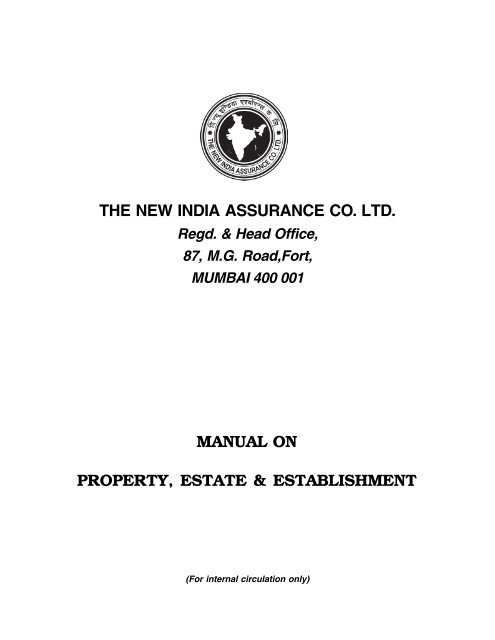 Property_Manu - Final - The New India Assurance Co. Ltd.