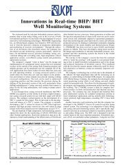 Innovations in Real-time BHP/BHT Well Monitoring Systems