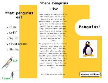 Penguin Brochure