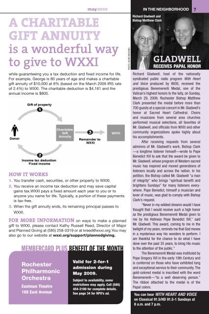 Program Guide for May 2009 - WXXI