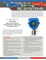 Brochure - R. C. Systems Co.