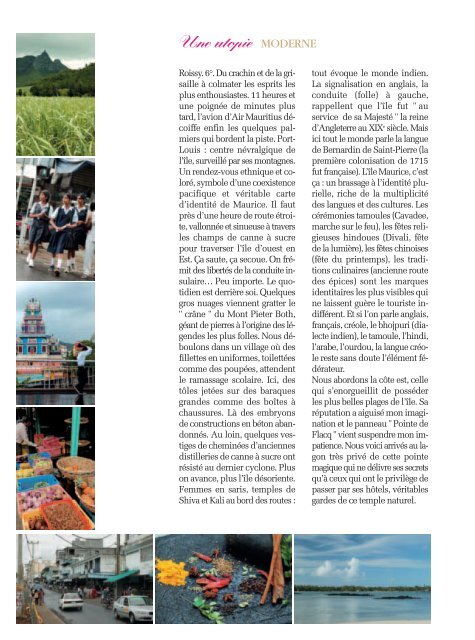 L'ILE MAURICE - Magazine Sports et Loisirs