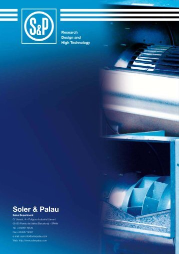 Catalog / General Catalog - Soler & Palau