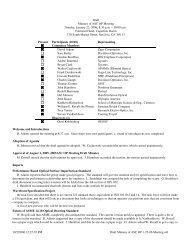 Draft Minutes of ASC OP Meeting Sunday, January 22, 2006, 8:30 am