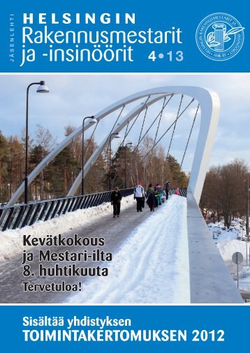 Yhdistyksen jÃ¤senlehti 4/13, PDF tiedosto - Helsingin ...