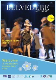 Summer Term 2011 News Magazine.pdf - The Belvedere Academy