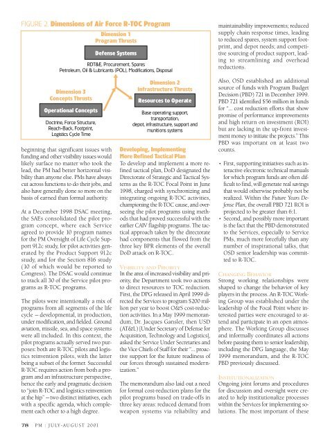 Reducing Total Ownership Cost in DoD - Defense Acquisition ...