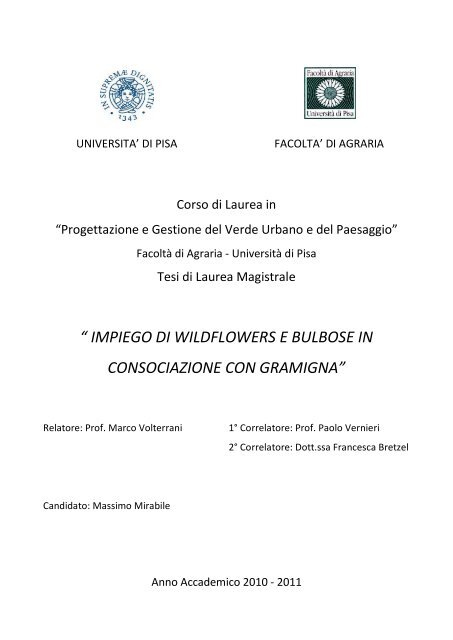 Massimo Mirabile - P.. - Lingue e Letterature Romanze