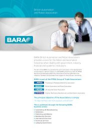 BARA - UK Industrial Vision Association