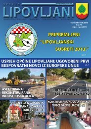 Bilten 10 - OpÄina Lipovljani