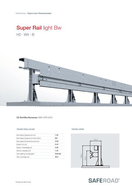 Otokorkuluk Sistemleri - Saferoad RRS GmbH