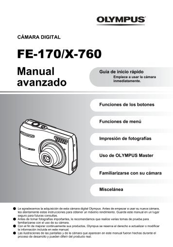 FE-170/X-760 - Olympus