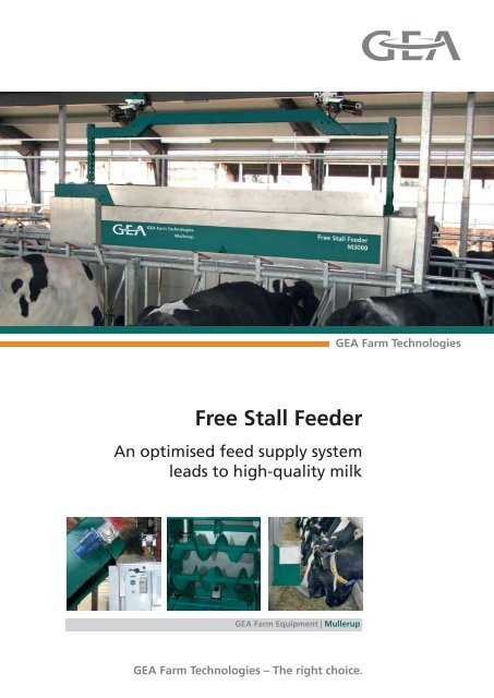 Free Stall Feeder Mullerup