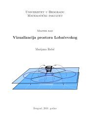 Vizualizacija prostora Lobacevskog - Alas