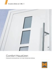 Comfort Haustüren - Hörmann