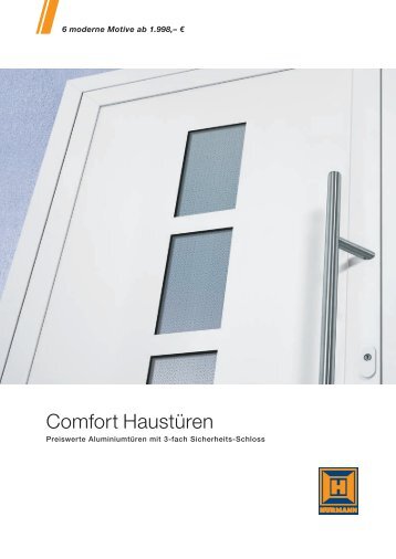 Comfort Haustüren - Hörmann
