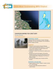 Cahayagan Marine Fish Sanctuary - Oneocean.org