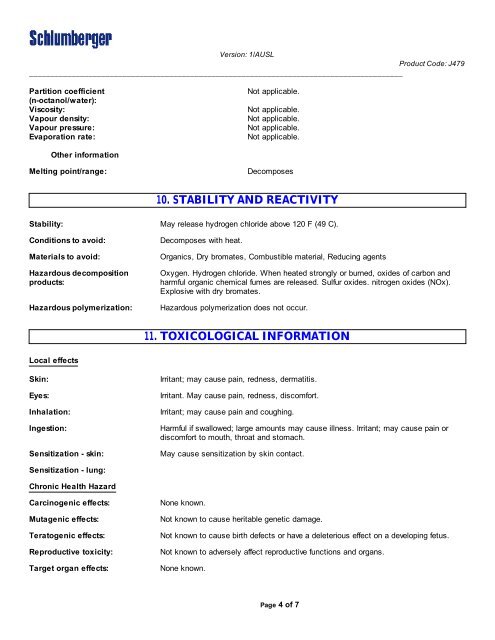 SAFETY DATA SHEET - Santos