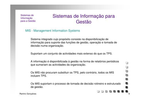 Sistemas de InformaÃ§Ã£o nas OrganizaÃ§Ãµes