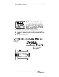 LK100 Reverse Loop Module - Lenz USA