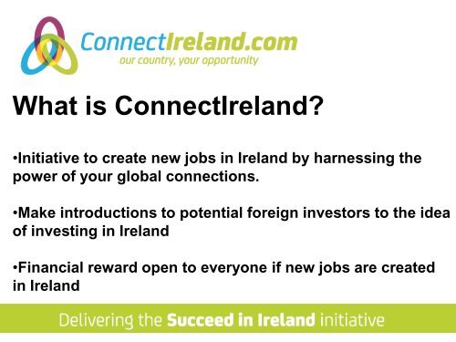 Connect Ireland presentation - Tipperary