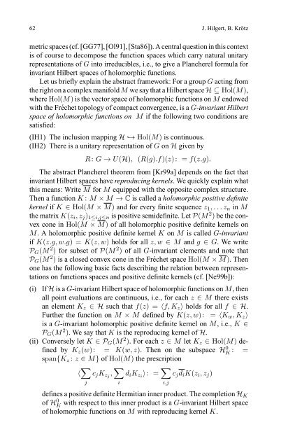 The Plancherel Theorem for invariant Hilbert spaces