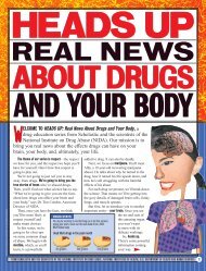 Heads Up: Real News About Drugs and Your Body - Scholastic