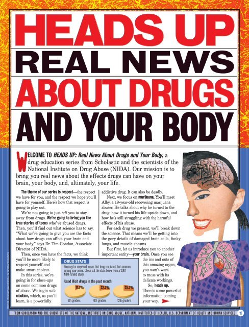 Heads Up: Real News About Drugs and Your Body - Scholastic