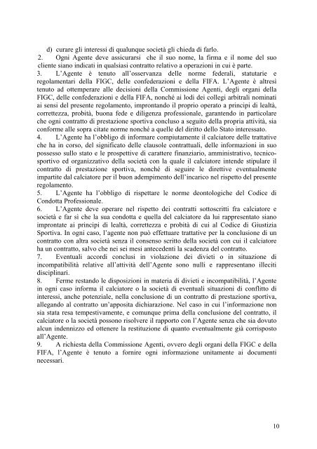 ALLEGATO Regolamento Agenti di Calciatori a - Rdes.it