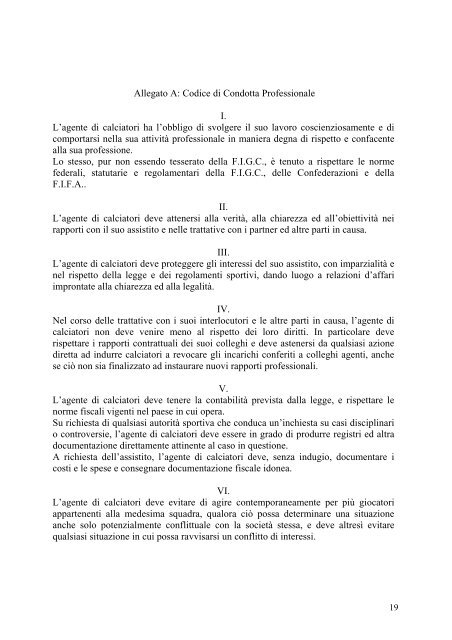 ALLEGATO Regolamento Agenti di Calciatori a - Rdes.it