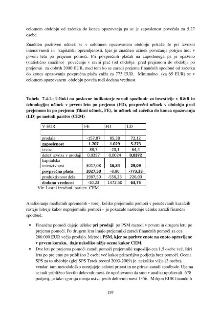 Evalvacija izvajanja politike podjetniÃ…Â¡tva in konkurenÃ„Ânosti v ...