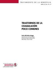 Trastornos de la coagulación poco comunes - World Federation of ...