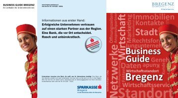 Business Guide Bregenz - Wirtschaftsservice Bregenz