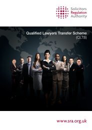 Download the SRA guide (PDF). - The Law Society International ...