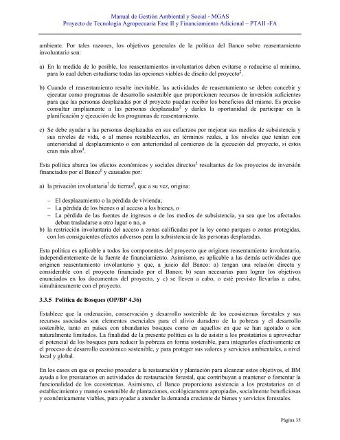 MANUAL DE GESTIÓN AMBIENTAL Y SOCIAL - magfor