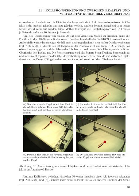 Multimodale Interaktion in Augmented Reality Umgebungen am ...