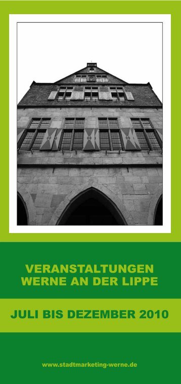 Veranstaltungen Werne an der lippe Juli bis dezember 2010