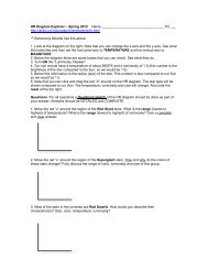 HR Diagram Explorer activity